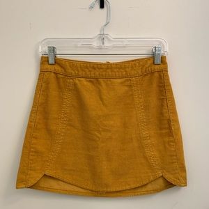 Pacsun Mustard Skirt